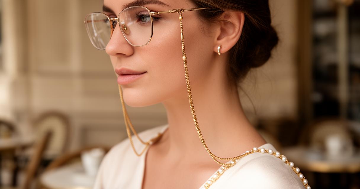 Pourquoi adopter un cordon lunettes bijoux en acier inoxydable pour un style unique